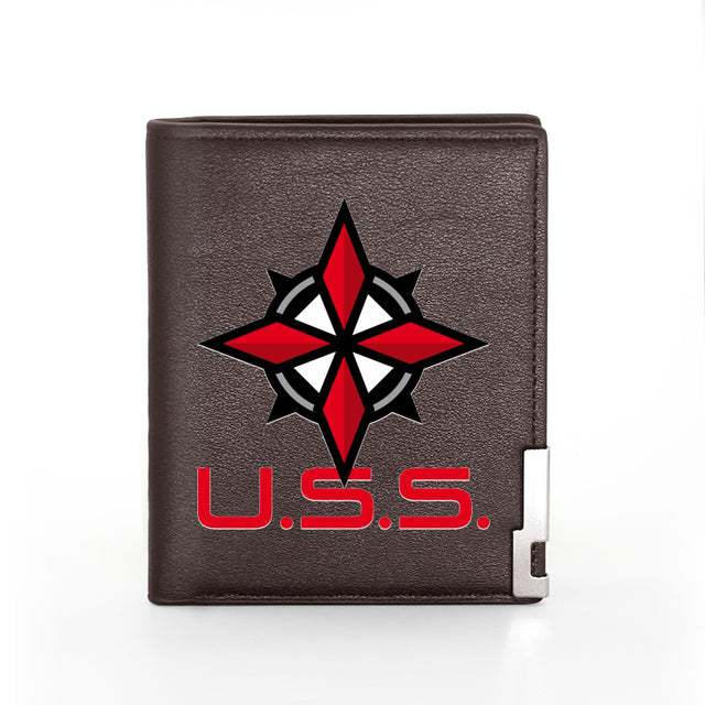 Umbrella Corporation Theme Printing Leather