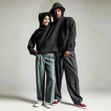 European And American Creative Couple Solid Color Jumpsuit - Nioor