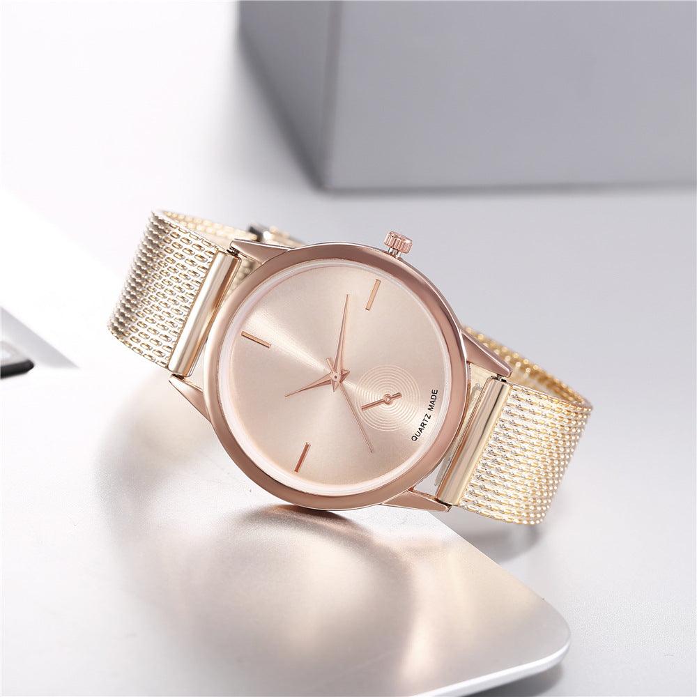 Women's Creative Plastic Mesh Quartz Watch - Nioor