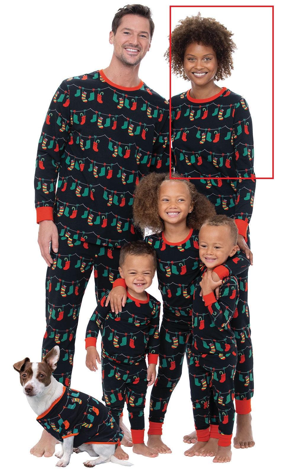 European And American Printed Family Of Four Christmas Parent-child Clothes - Nioor