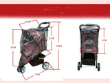 Pet Cart Rain Cover Windproof