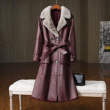 Rabbit Fur All-in-one Women's Fur Jacket Suit Collar - Nioor