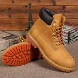 Men's Fashionable Warm High-top Boots - Nioor