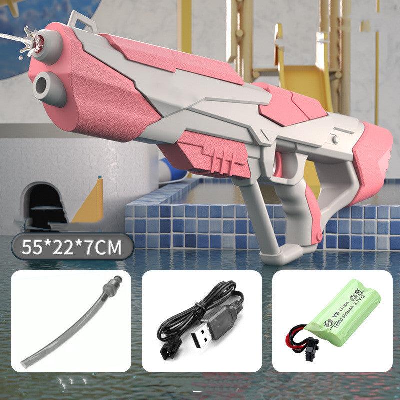 Space Water Gun Electric Automatic Water Absorption Water Fights Toy Outdoor Beach Swimming Pool Bath Toys For Children Kid Gift - Nioor