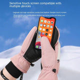 Windproof And Coldproof Thickened Plush Sports Cycling And Skiing Mittens - Nioor