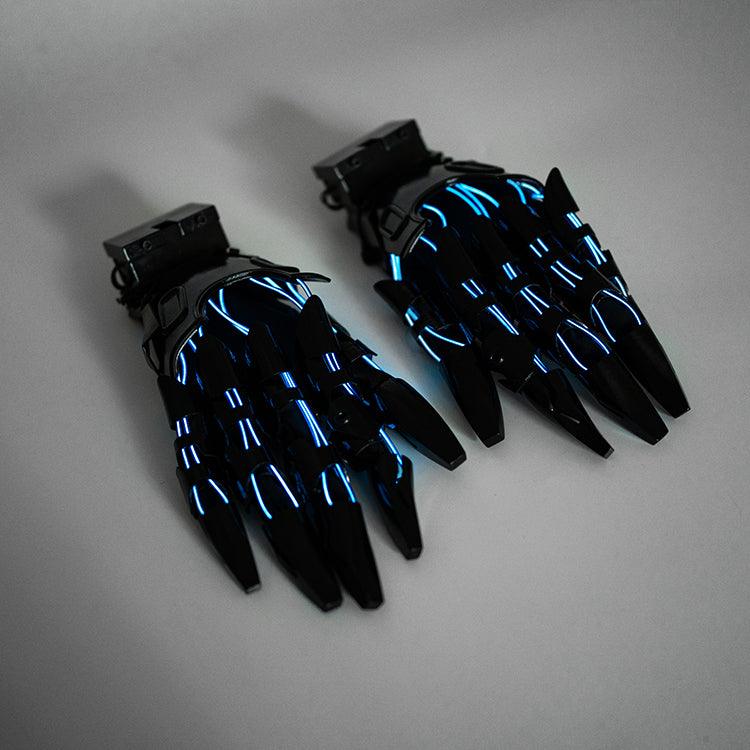 Men's And Women's Mechanical Luminous Knight Gloves - Nioor