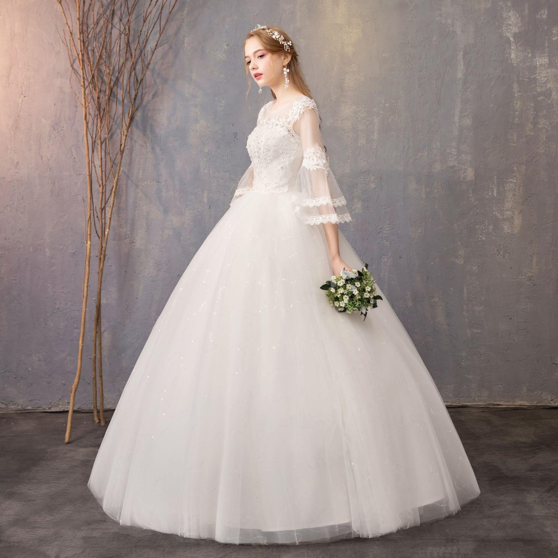 Wedding Dress Bridal Ball Gown Dress - Nioor