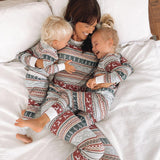 European And American Christmas Homewear Family Set Pajamas - Nioor