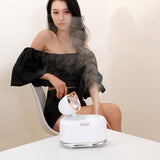 2 In 1 Mini Wireless Sunset Lamp Air Humidifier 300ML Fog Sprayer Humidifiers Ambient Light Mute Mist Maker For Home Decor Office - Nioor