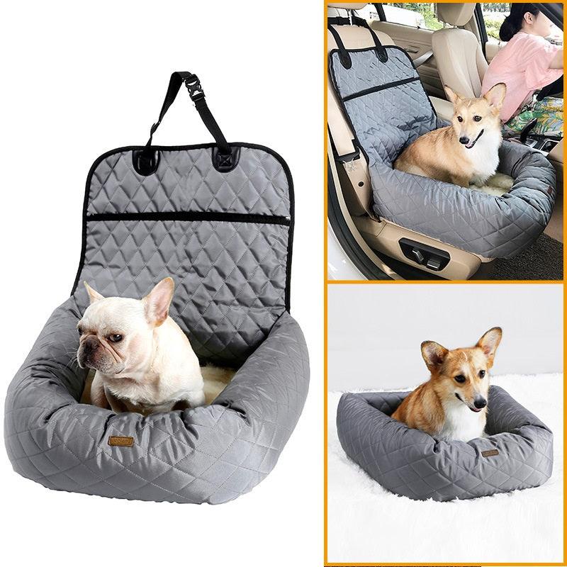 2 In 1 Pet Dog Carrier Folding Car Seat Pad Thickened Multi-purpose Pet Bed Dog Car Mattress Pets Supplies - Nioor