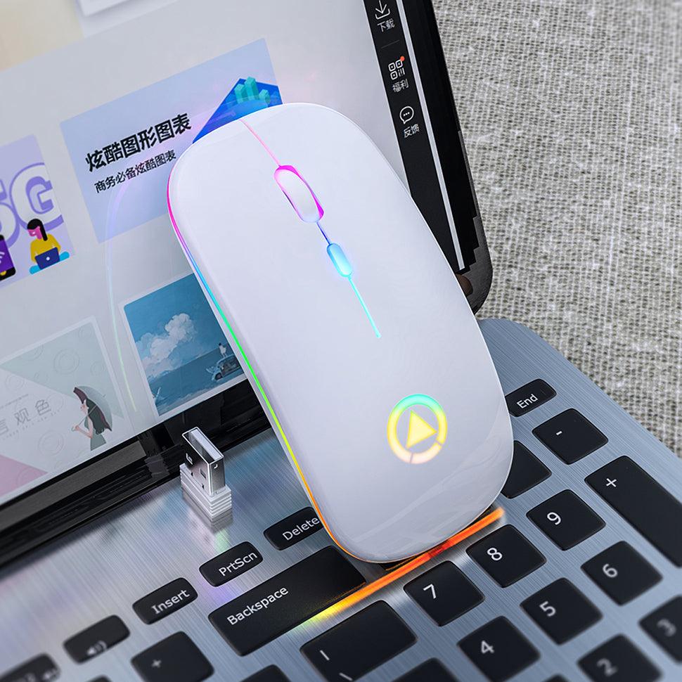 Silent rechargeable wireless mouse - Nioor