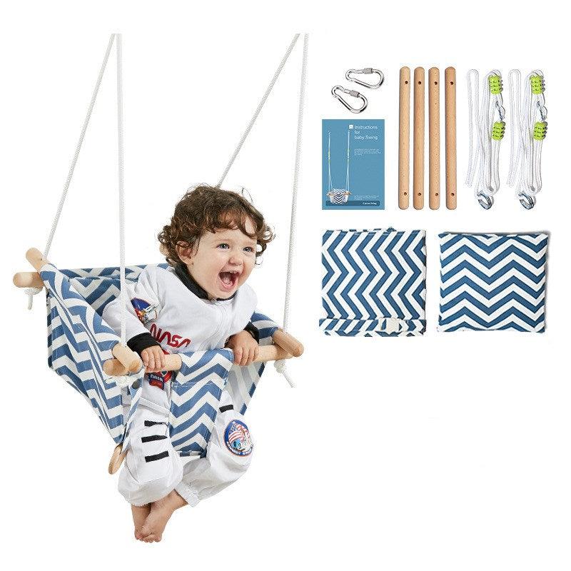 Infant Hanging Chair Child Baby Home Seat Folding Canvas Swing - Nioor