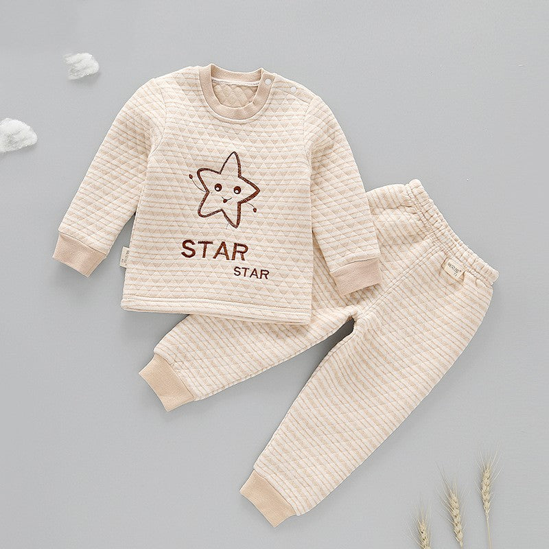 Infant warmer suit Children clothes