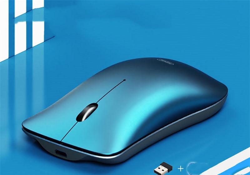 Wireless Rechargeable Bluetooth Mouse Ultra-thin Silent Laptop Desktop Mouse - Nioor