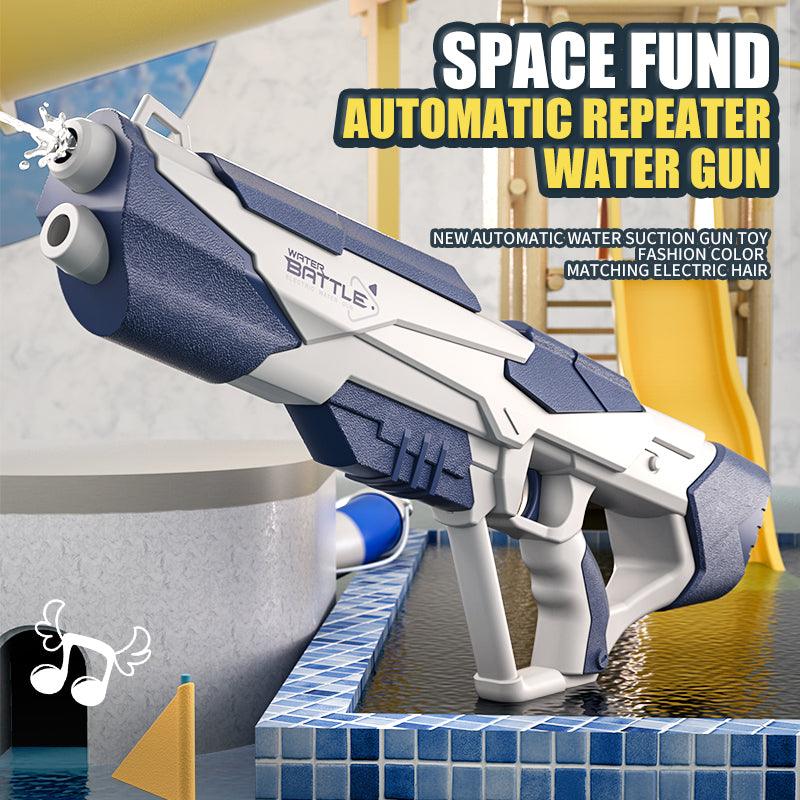 Space Water Gun Electric Automatic Water Absorption Water Fights Toy Outdoor Beach Swimming Pool Bath Toys For Children Kid Gift - Nioor