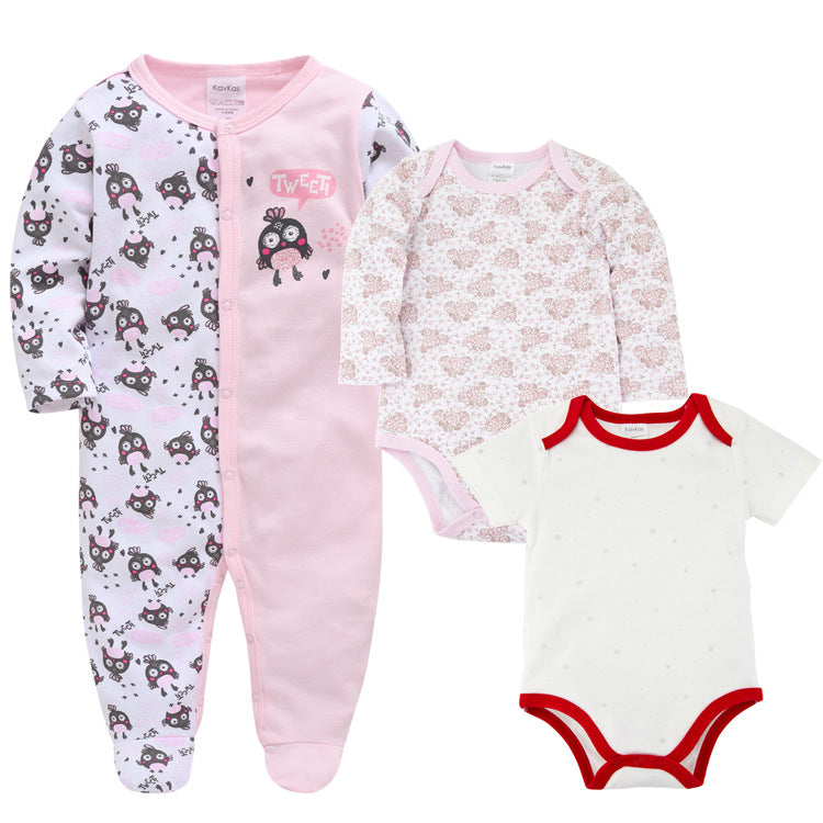 Baby 3-piece Baby Clothes For Boys and Girls