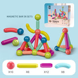 Baby Toys Magnetic Stick Building Blocks Game Magnets Children Set Kids Magnets For Children Magnetic Toy Bricks - Nioor