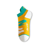 Women's Thin Cotton Graffiti Sweat-absorbent Breathable Non-slip Socks - Nioor