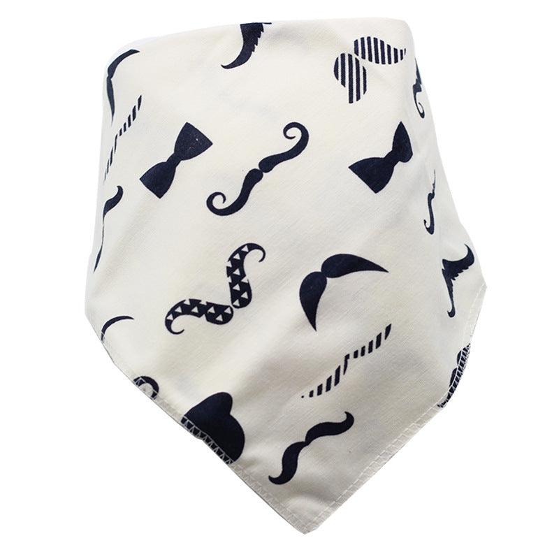 Baby Bibs Waterproof Triangle Cotton Cartoon Child Baberos Bandana Bibs Dribble Bibs Newborn Slabber Absorbent Cloth - Nioor