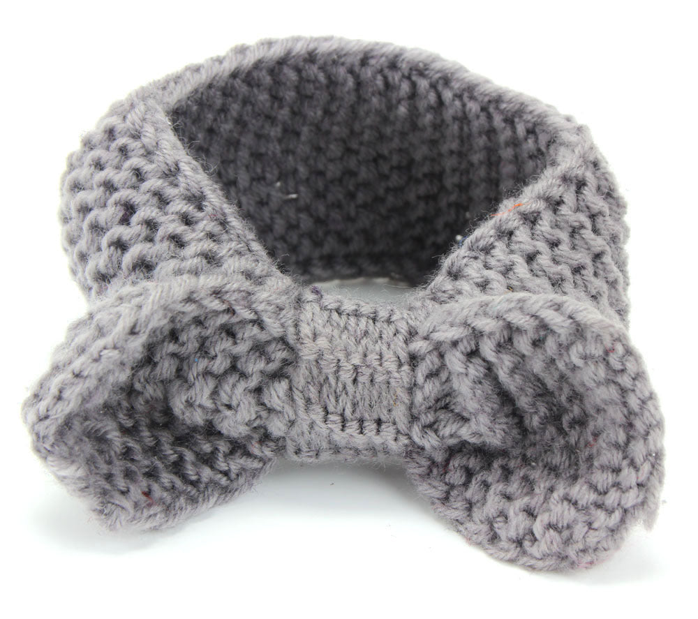 Knitted hair band baby wool ear protection