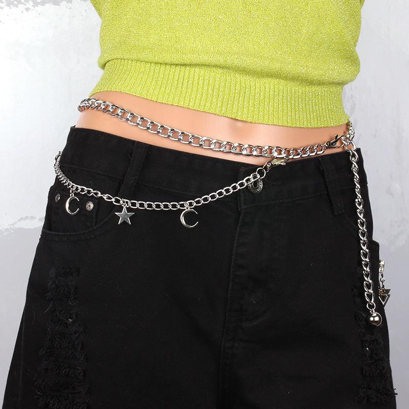 Women's Fashion Simple Decoration Waist Chain - Nioor