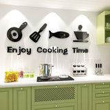 Cute minimalist kitchen decoration wall sticker - Nioor