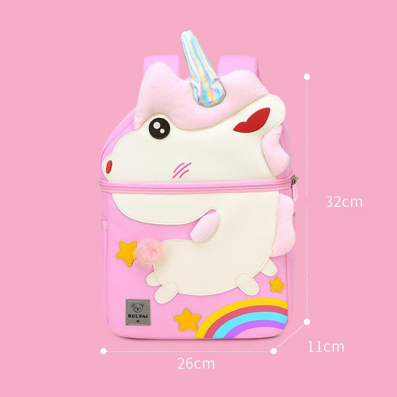 Kindergarten school bag Korean cute children cartoon school bag - Nioor