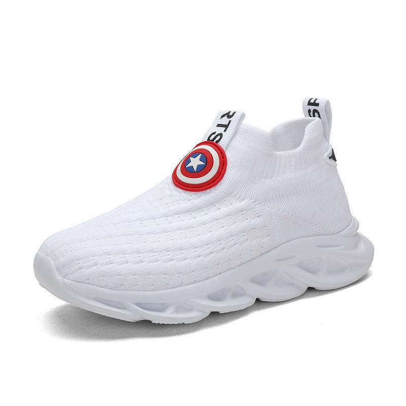 Children's Shoes Men's Knitted Shoes Small White Shoes - Nioor