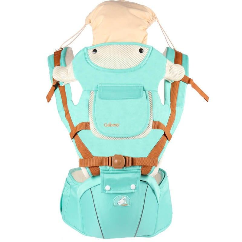 Multifunctional breathable baby carrier ergonomic baby slingshot adjustable belt newborn baby travel strap mother waist back stool - Nioor