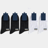 Men's Fashion Antibacterial Cotton Mid-calf Socks - Nioor