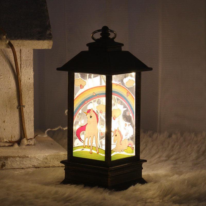 Santa Claus Snowman Light Merry Christmas Home Decor - Nioor