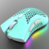 Wireless mouse game luminous RGB electric charging mouse - Nioor