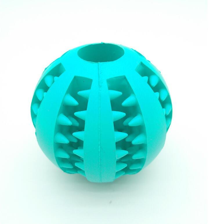 Pet Slow Feeder Dog Toy Cute Funny Rubber Dog Ball Toy - Nioor