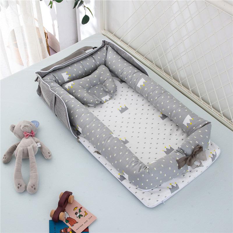 Cotton Portable Baby Crib Newborn Foldable - Nioor