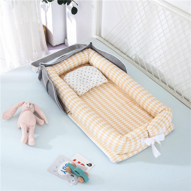 Cotton Portable Baby Crib Newborn Foldable - Nioor