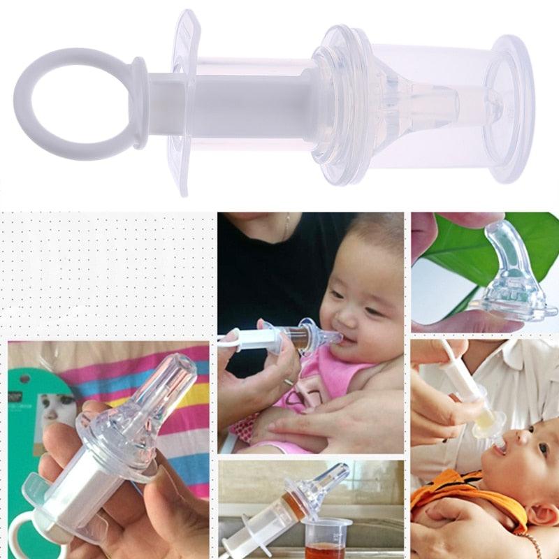 Baby syringe medicine feeder infant pacifier type medicine feeder - Nioor