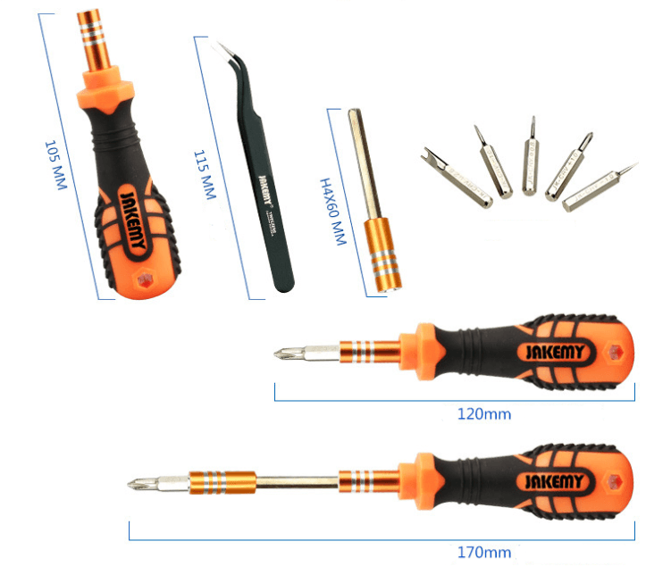 Compatible with Apple, JM-8101 iPhone mobile phone millet screwdriver set - Nioor