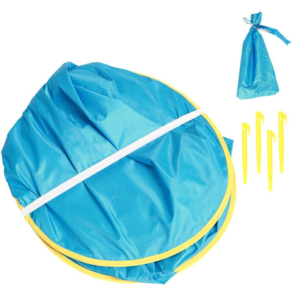 Baby Beach Tent Kids Outdoor Camping Easy Fold Up Waterproof Up Sun Awning Tent UV-protecting - Nioor