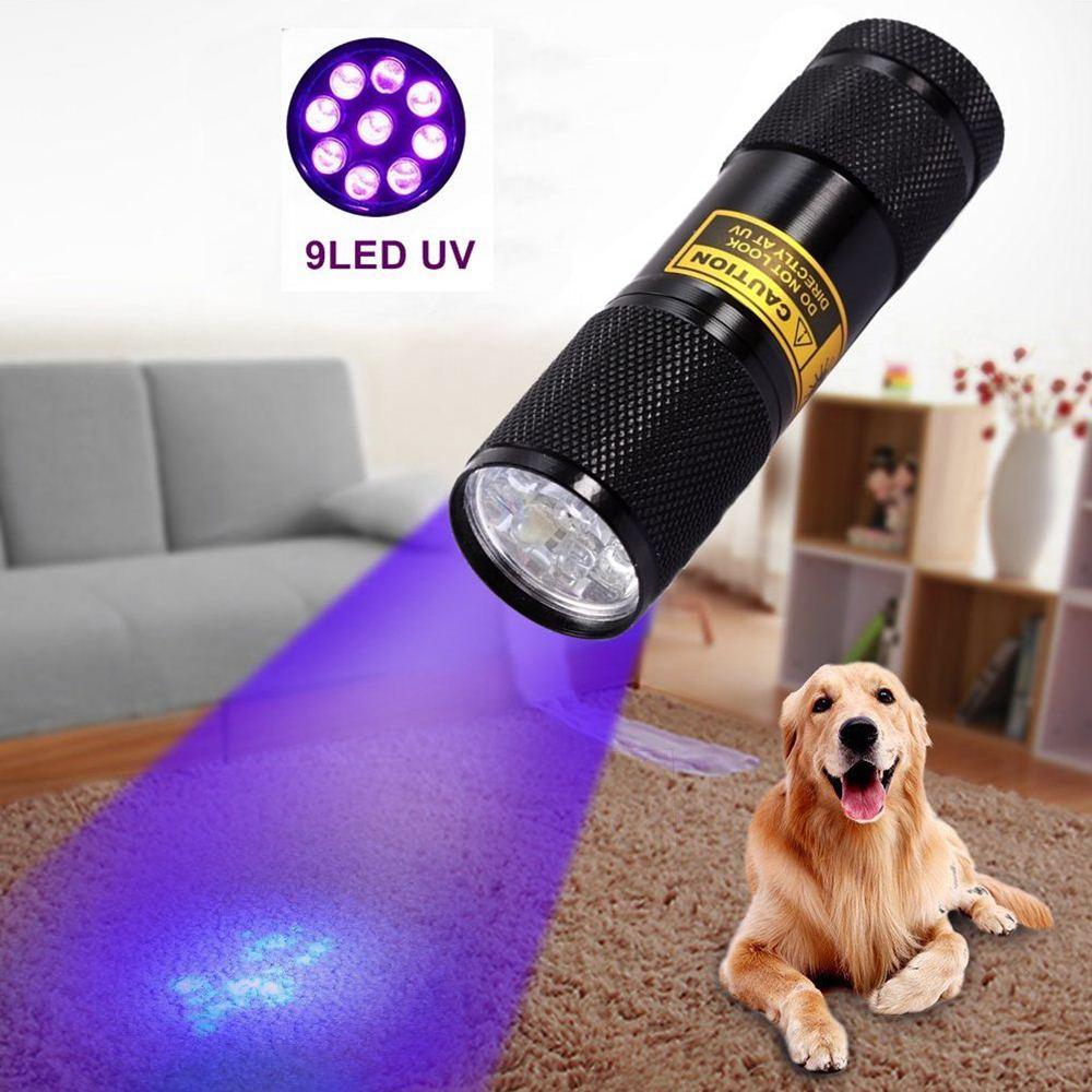 21LED violet flashlight LED violet UV UV Flashlight counterfeit flashlight - Nioor