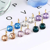 Crystal earrings earrings - Nioor