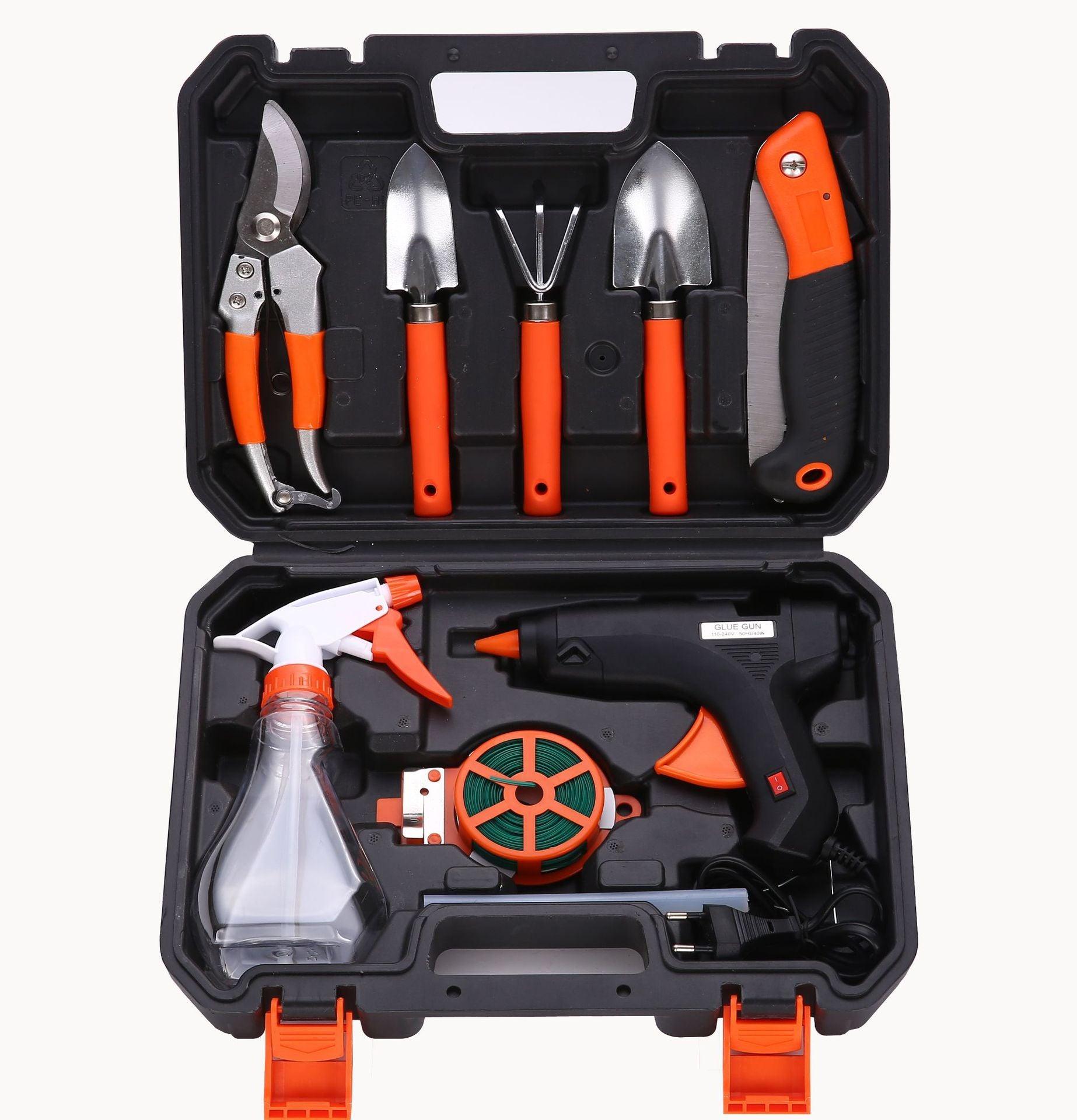 Hardware Electric Glue Gun Garden Flower Tool Set - Nioor