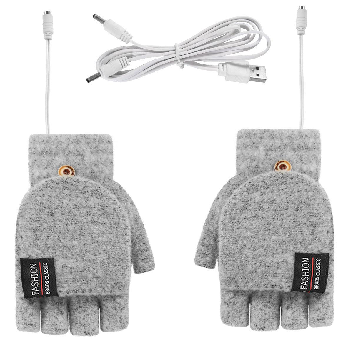 USB Double-sided Electrically Heated Gloves - Nioor