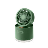 Spray mini fan mini portable mute desktop cooling water mist humidifier small rechargeable big wind - Nioor