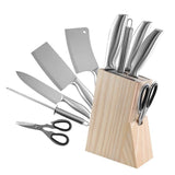 Stainless steel kitchen knife gift set - Nioor