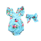 Newborn Baby Clothes Sleeveless Girl Clothes 2pcs set