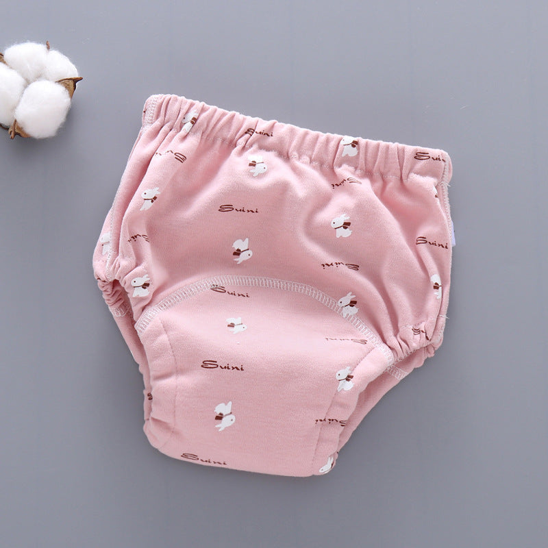 Baby washable 6-layer gauze training pants