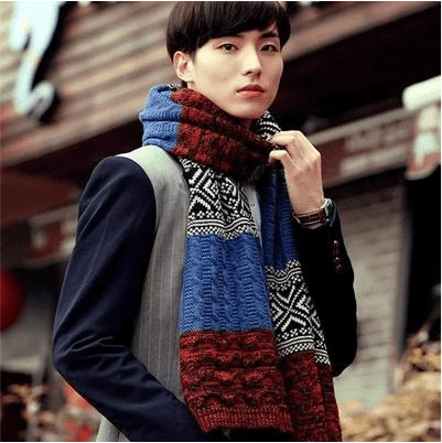 Knitted long scarf - Nioor