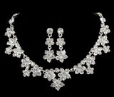 Direct supply of Korean crystal necklace, two sets of bridal jewelry set, fast selling pass for special purpose - Nioor