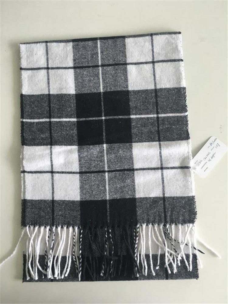 Faux Cashmere Scarf Solid Color Winter - Nioor