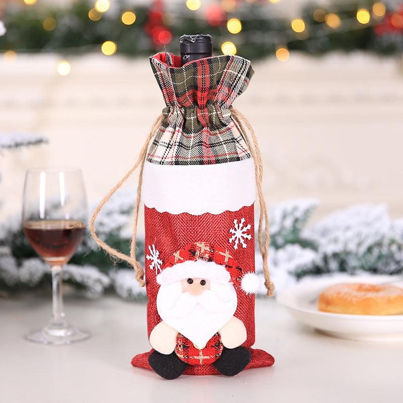 Christmas Decorations Christmas Wine Bottle Socks - Nioor